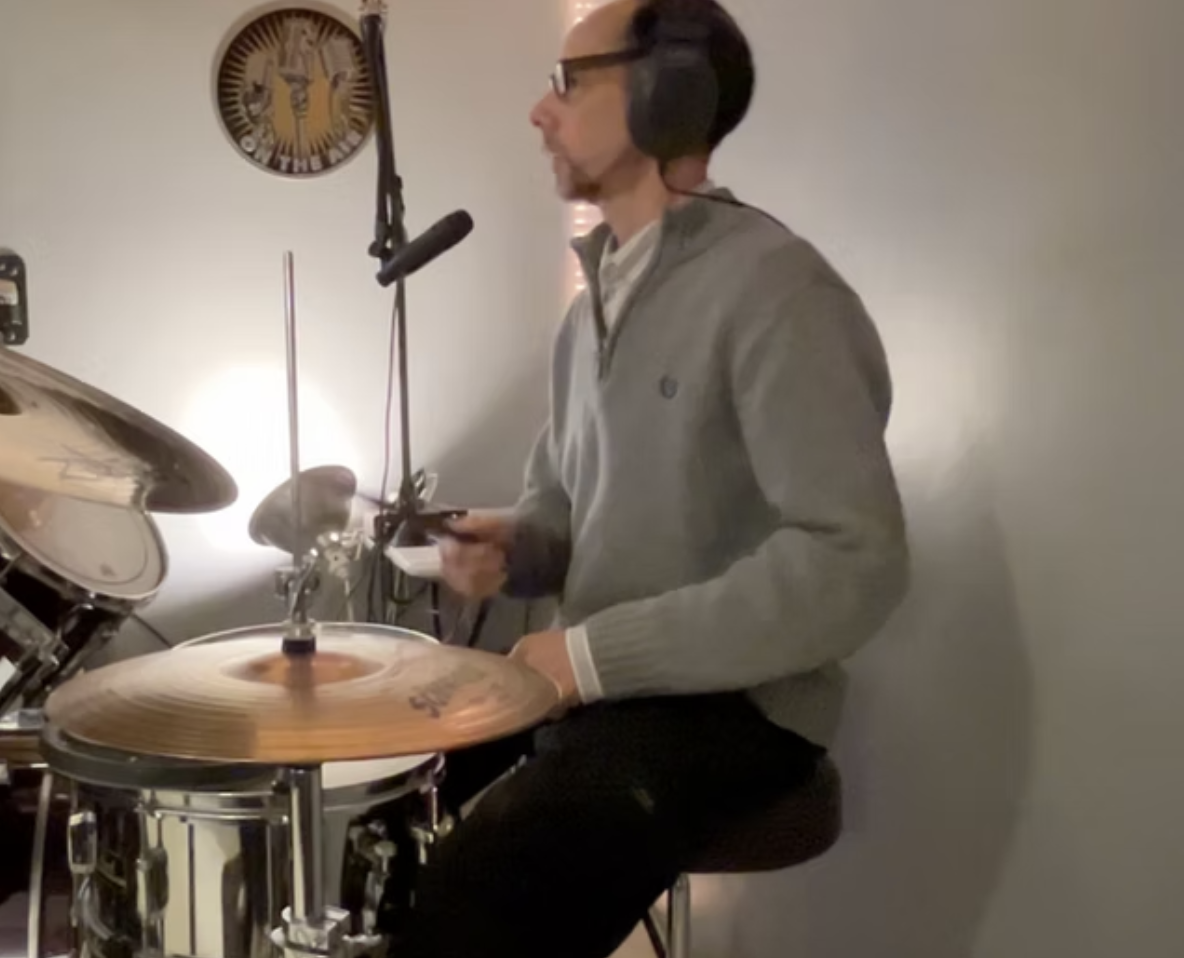 Jim West on Drums